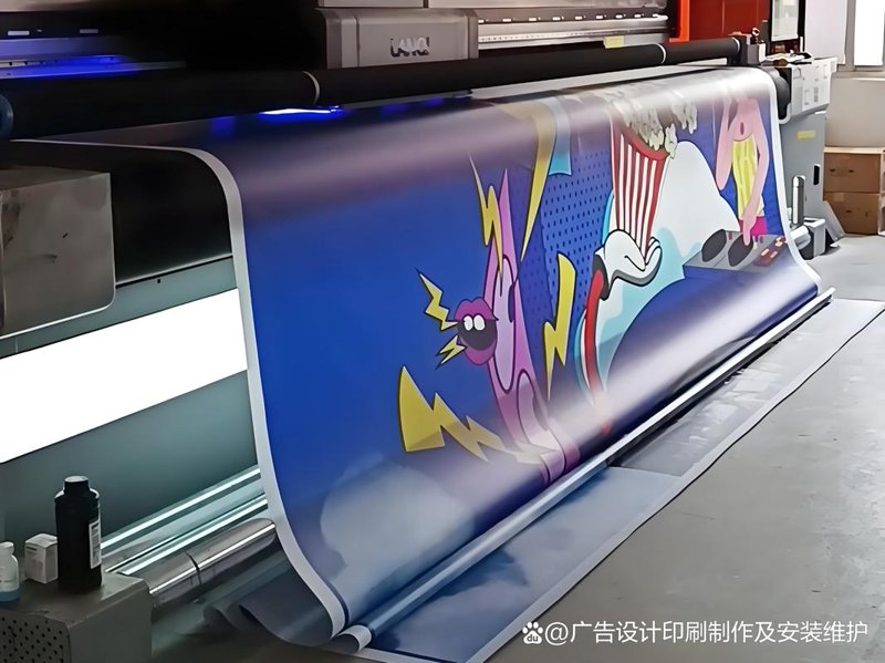 喷绘写真：新时代视觉营销的艺术品